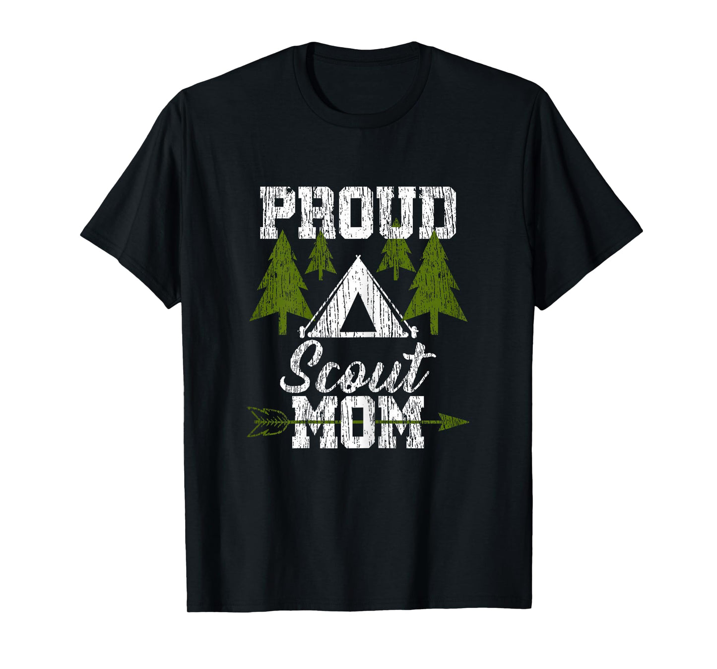 Proud Scout Mom T-Shirt - Scouting Mother Shirt Gift T-Shirt
