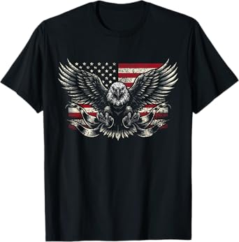 Bald Eagle Patriotic American Eagle T-Shirt