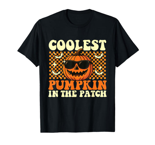 Coolest Pumpkin in The Patch - Spooky Halloween Costume T-Shirt