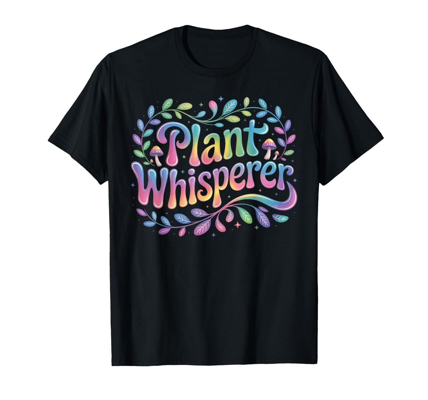 Plant Whisperer Green Leaf Botanical T-Shirt