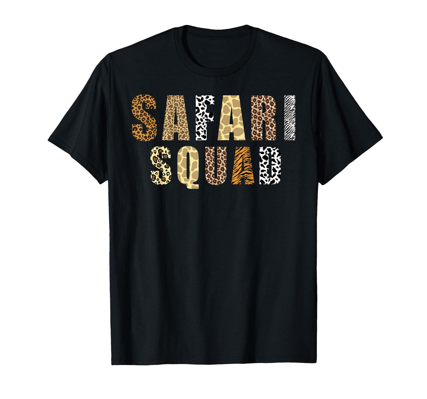 Safari Art For Men Women Zoologist African Print Zoo Safari T-Shirt