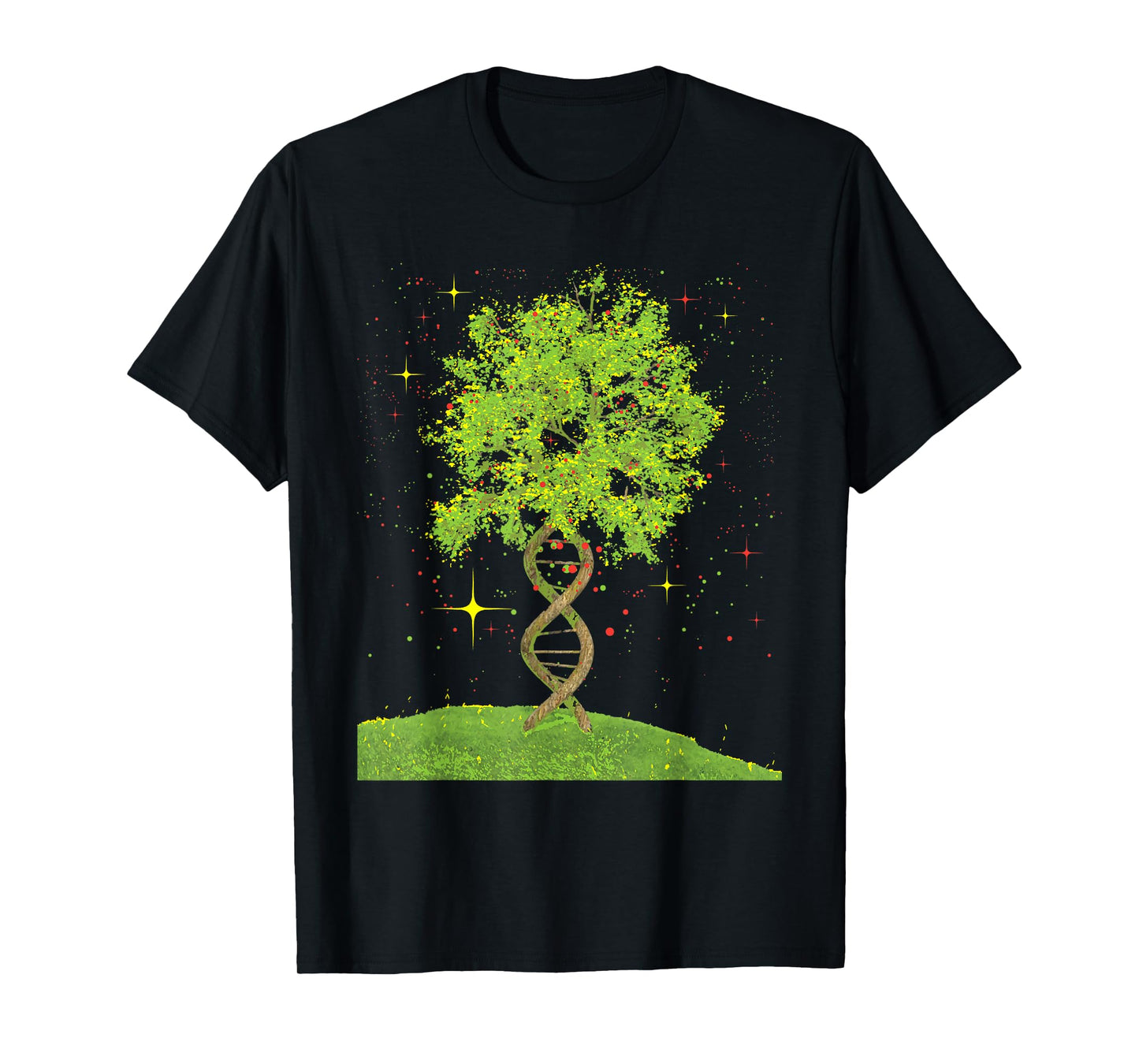 DNA Tree - Biologist Biology Student Science Earth Day T-Shirt
