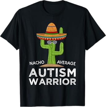 Fun Cute Autistic Support | Funny Autism Warrior Awareness T-Shirt