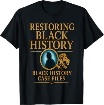 Black History Case Files T-Shirt