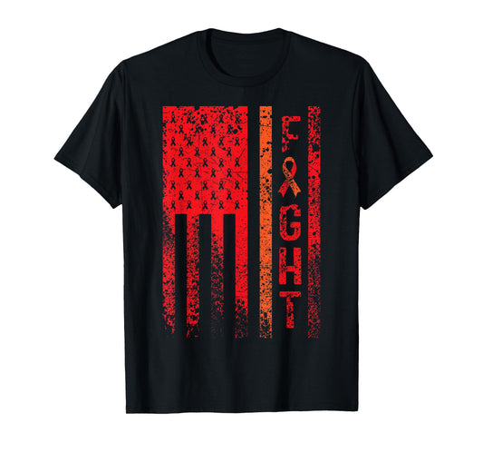 Fight Myelofibrosis Awareness T-Shirt