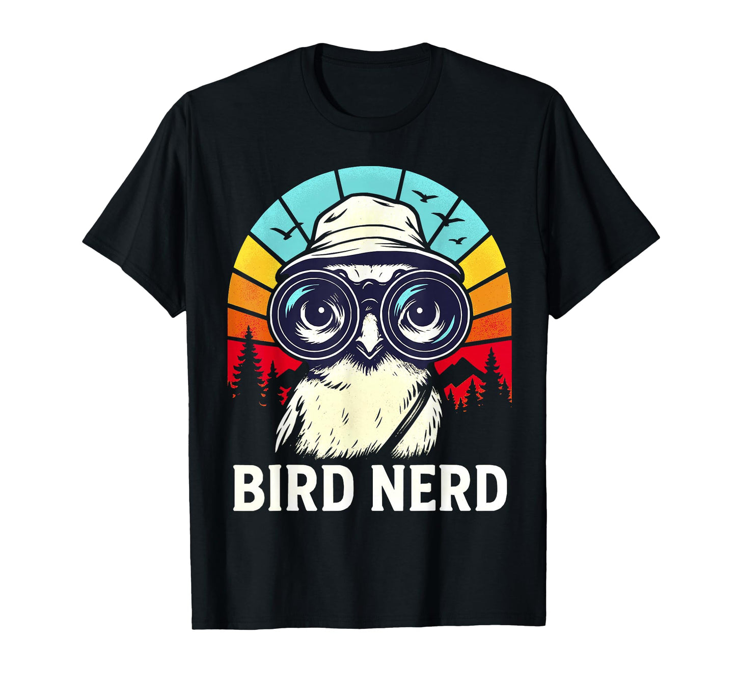 Bird Nerd Shirt Birdwatching Ornithologist Birder Funny T-Shirt