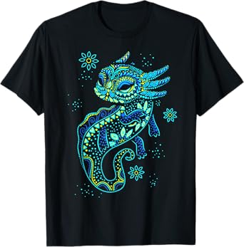 Axolotl Aztec Mexican Salamander Mexico T-Shirt