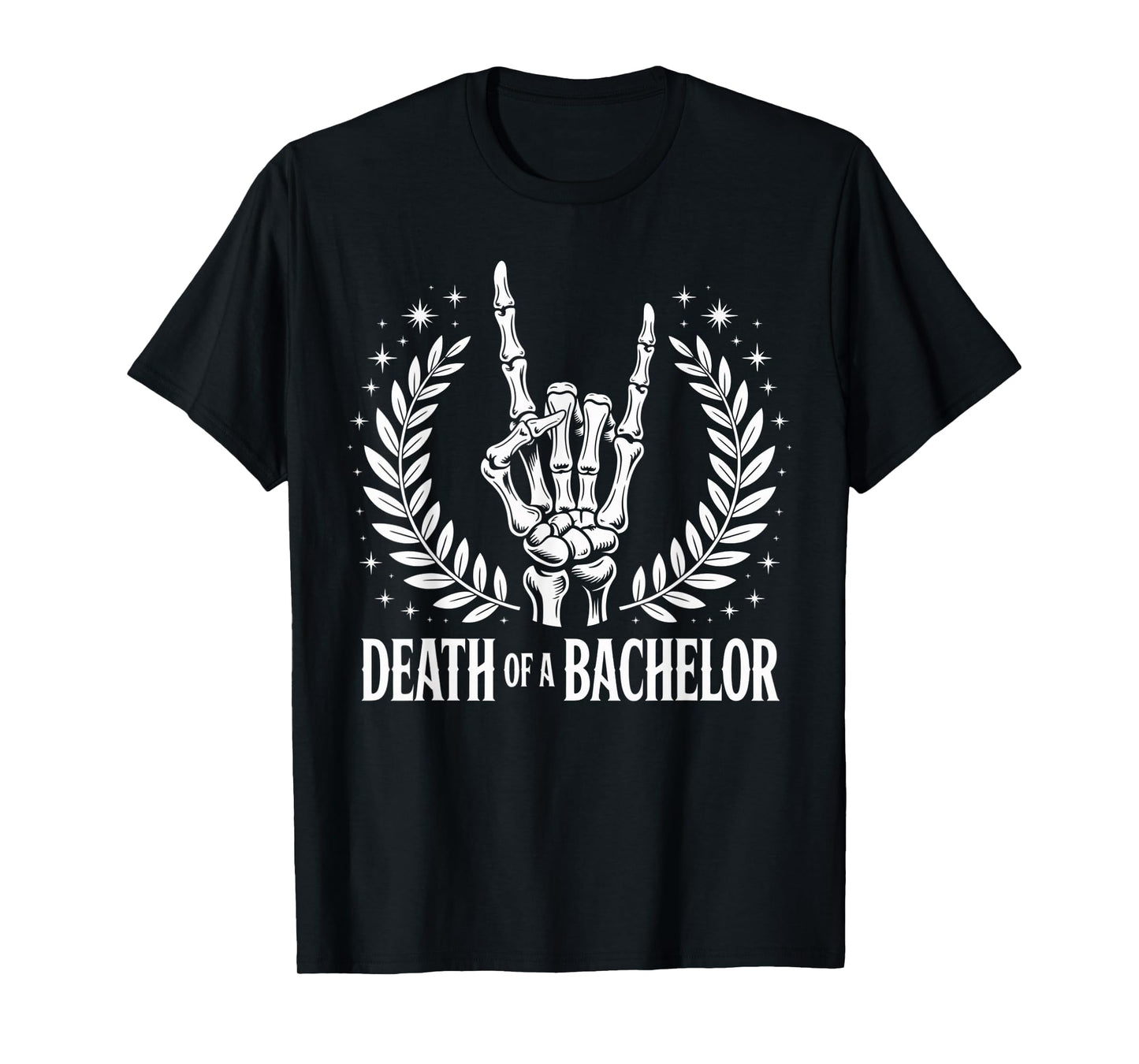 Death of A Bachelor Skeleton Halloween Party T-Shirt