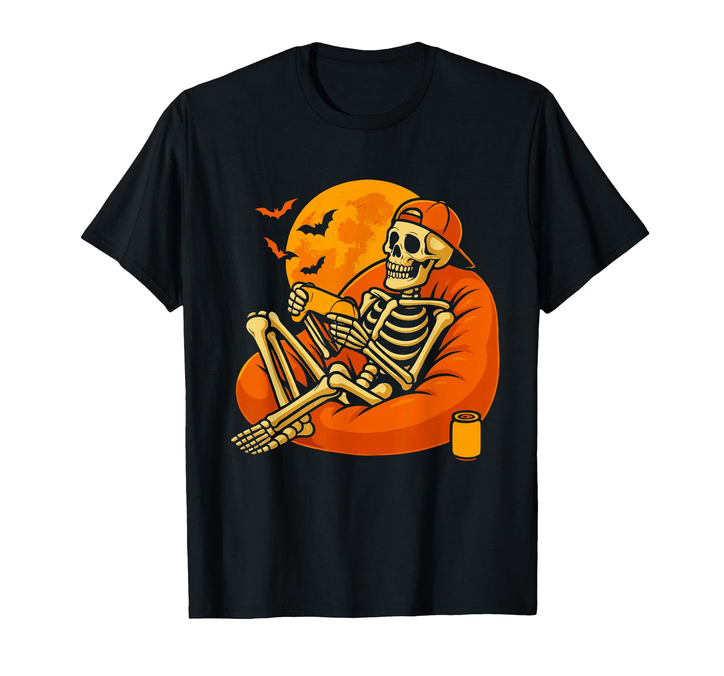 Skeleton Gamer Halloween Video Game Spooky Gaming Outfit T-Shirt