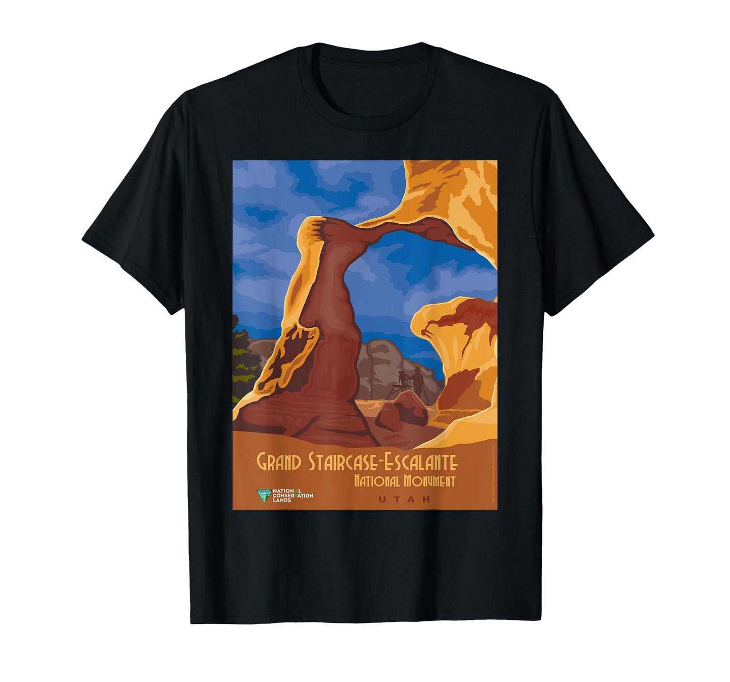 Vintage poster - Grand Staircase-Escalante Retro T-Shirt