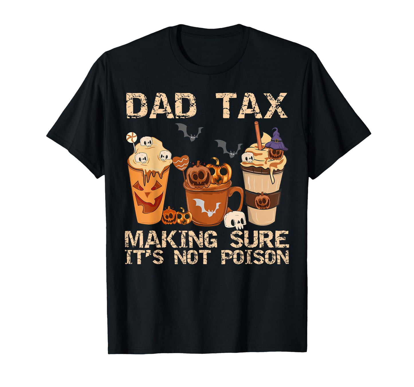 Funny Daddy Boo Halloween Family Matching Costume Ghost Dad T-Shirt