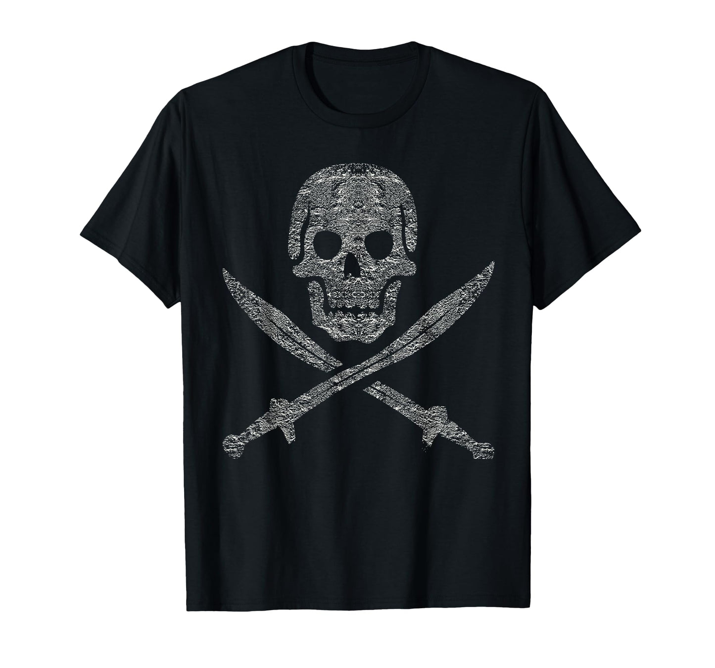 Pirate Skull and Crossbones Skeleton Halloween for Kids Boys T-Shirt