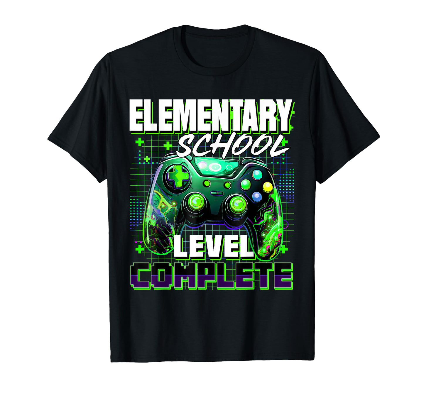 Controller Elementary School Level Complete Graduation Boys T-Shirt