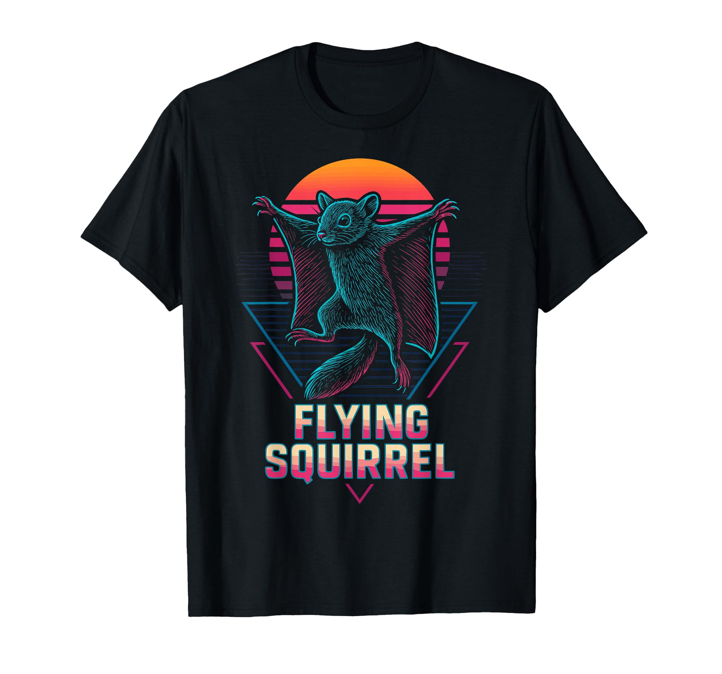 Flying Squirrel Retro T-Shirt