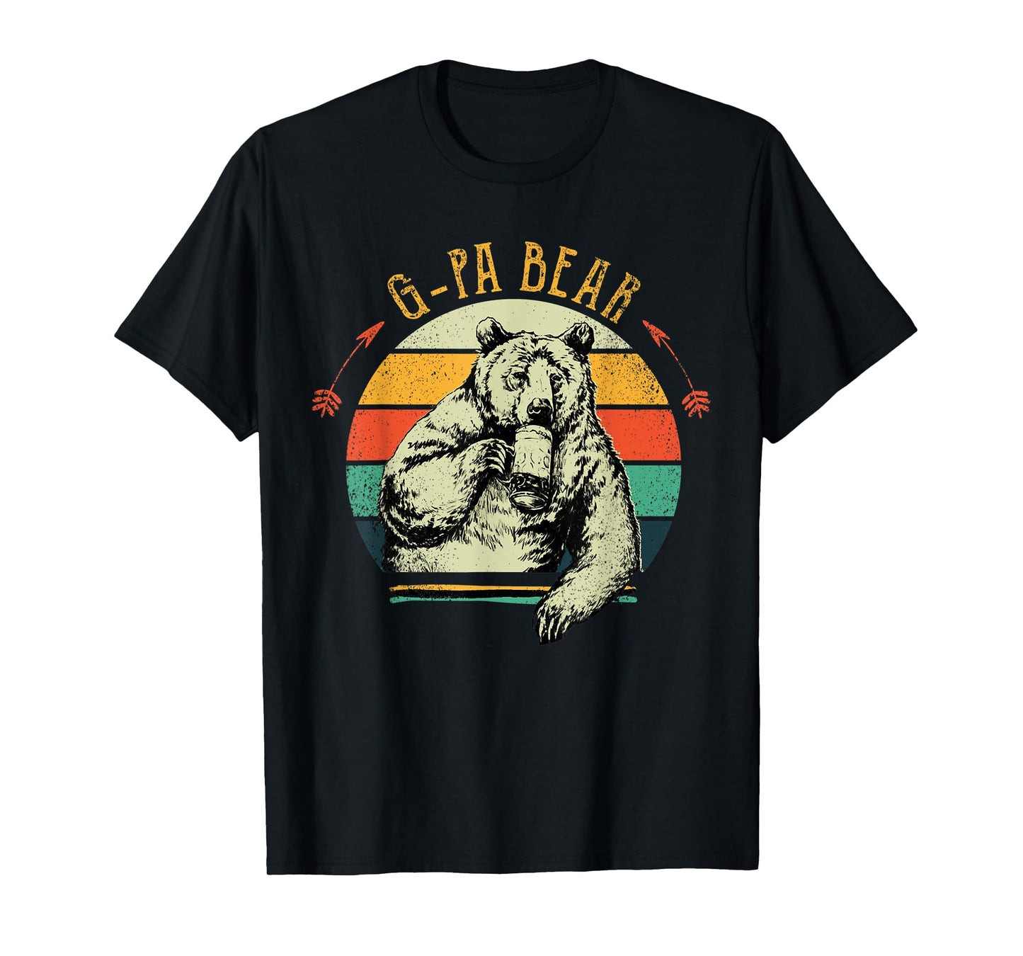 Vintage G-Pa Bear Shirt Funny Fathers Day T-Shirt
