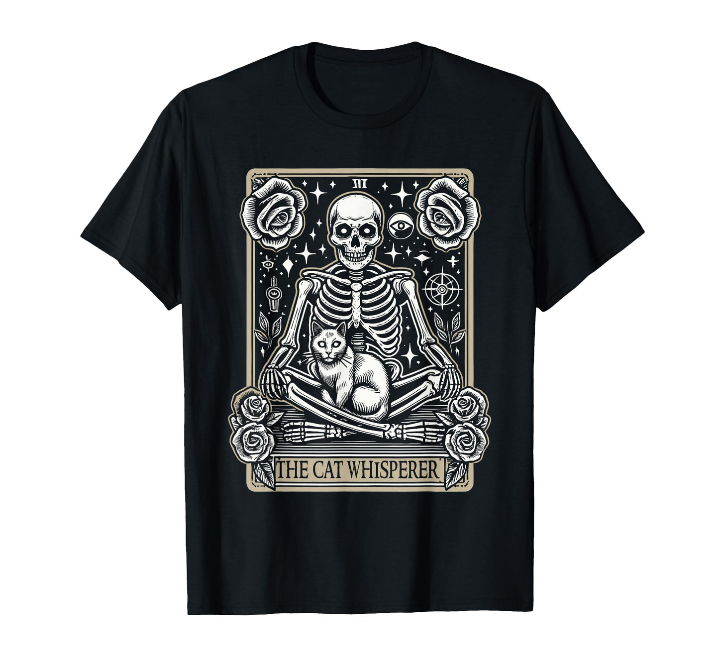 Tarot Card Emo Gothic - Occult The Cat Whisperer T-Shirt
