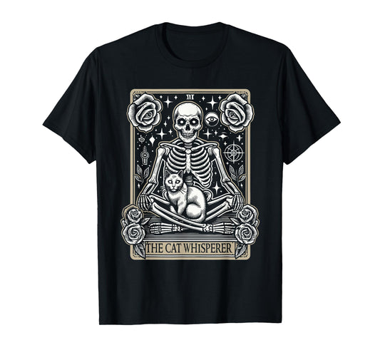 Tarot Card Emo Gothic - Occult The Cat Whisperer T-Shirt