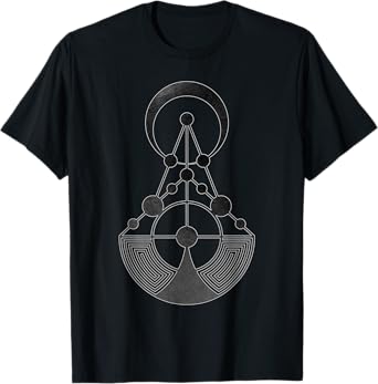 Crop Circle Sacred Geometry Alien Language Talks Technology T-Shirt