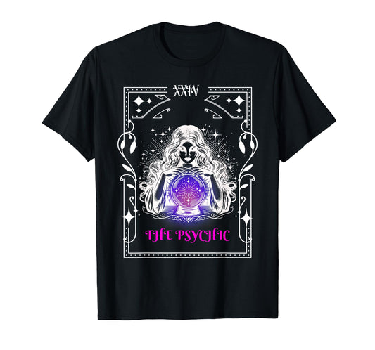The Psychic Reader Gypsy Women Tarot Ball Reader T-Shirt