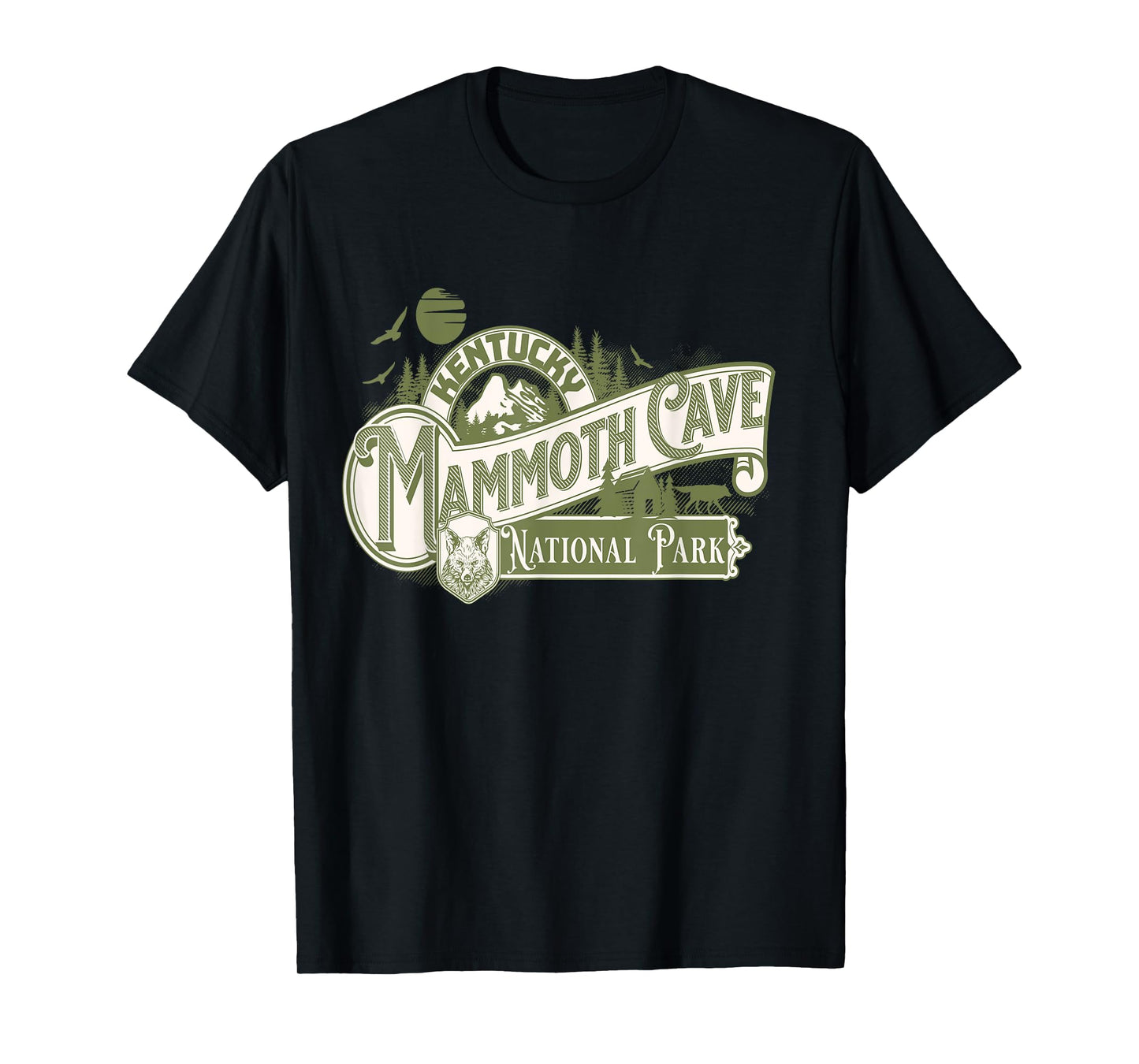 Mammoth Cave National Park Scenic Trail Explorer Hiking T-Shirt