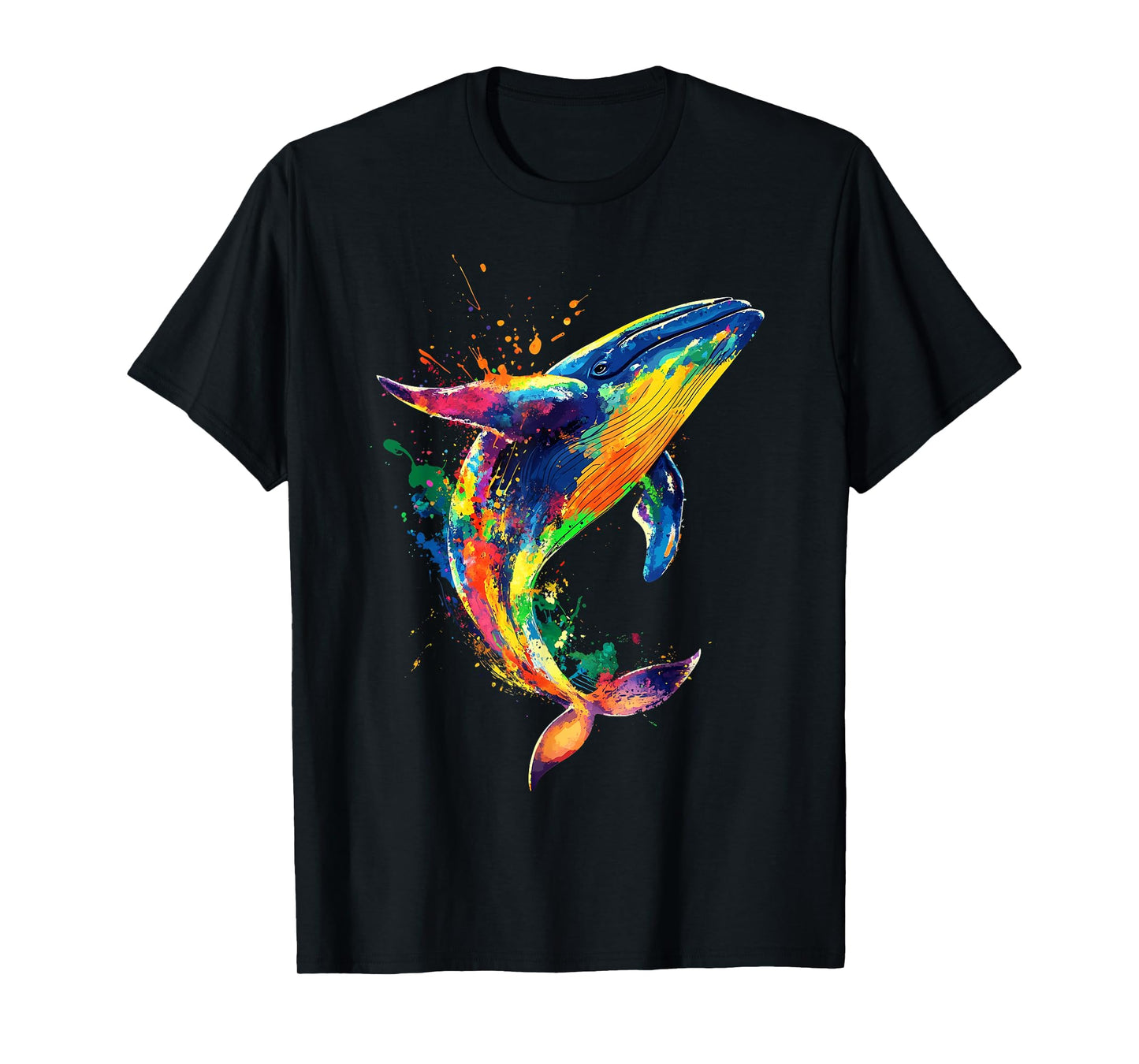 Colorful Whale T-Shirt