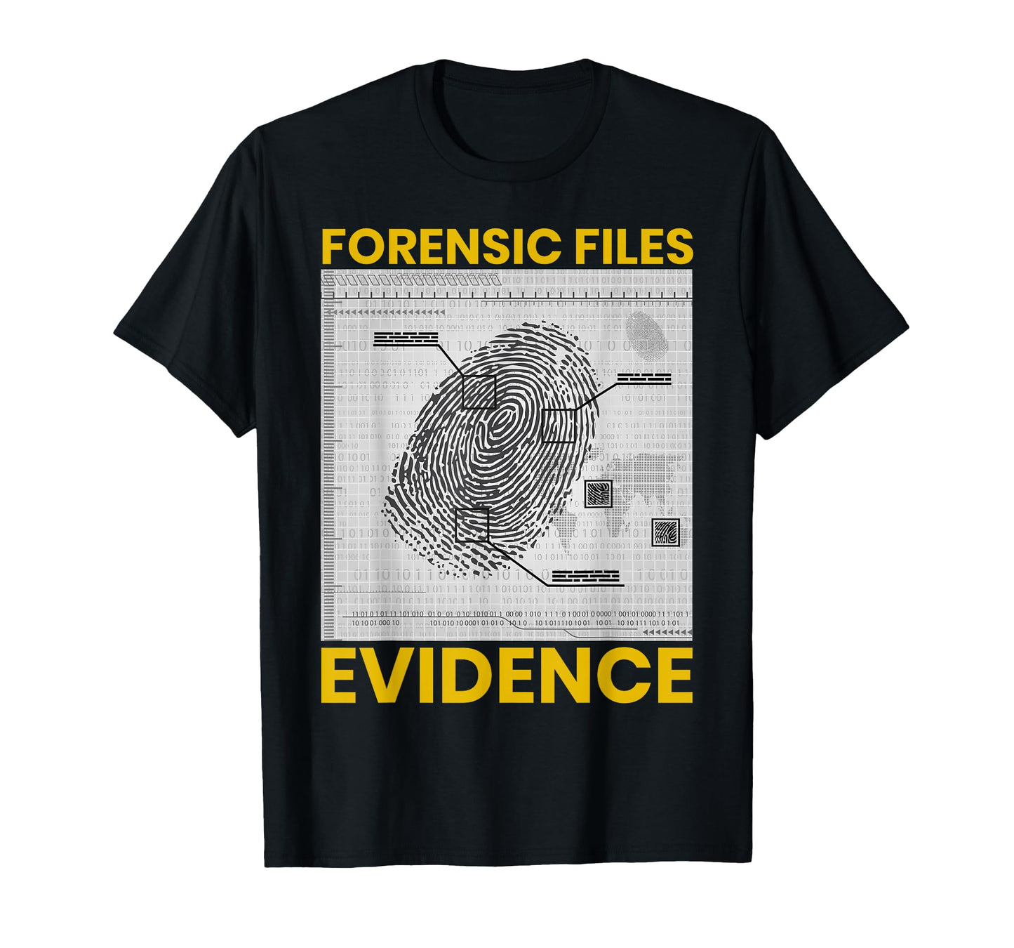 Funny Forensic Scientist Science Forensic Files Evidence T-Shirt