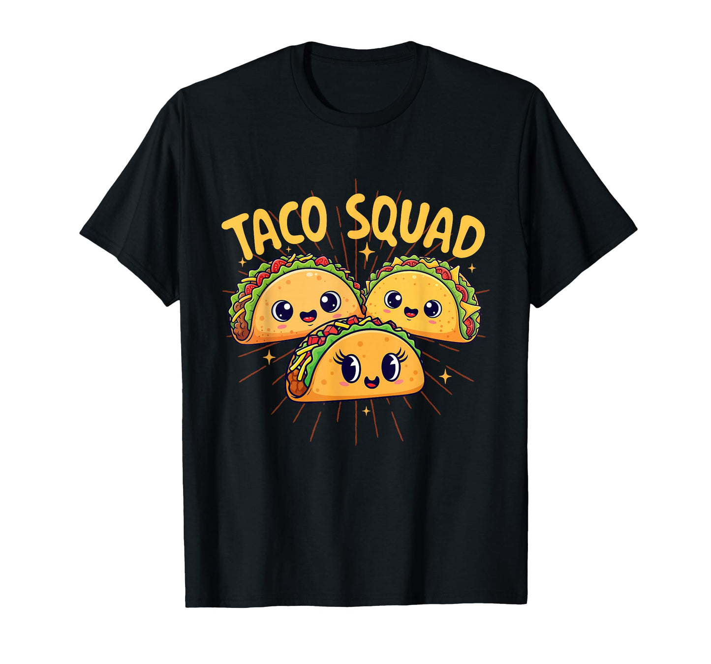 Taco Squad - Taco Lover Mexican Food Cinco de Mayo T-Shirt