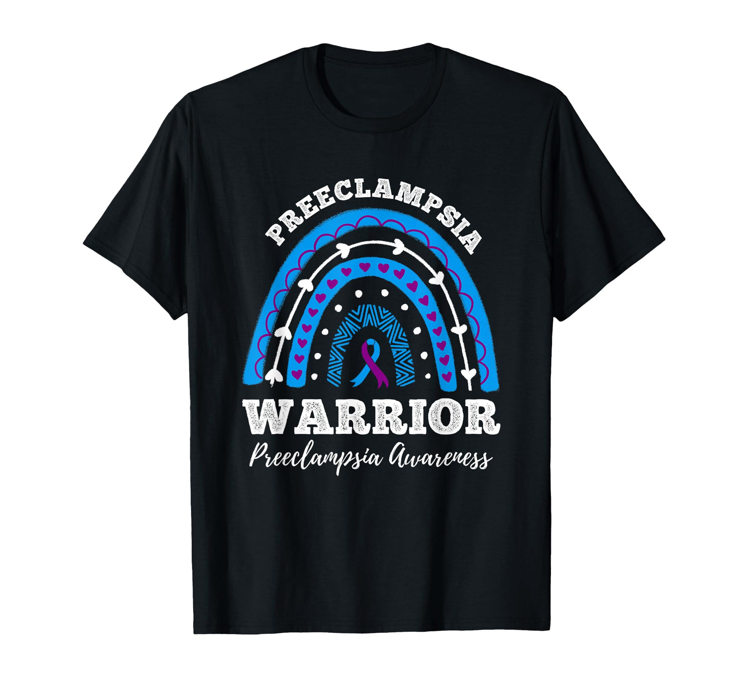 Rainbow Warrior Preeclampsia Awareness Month T-Shirt