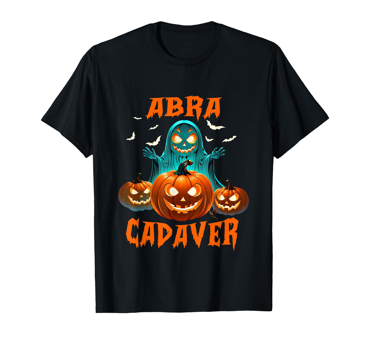 Abra Cadaver Skeleton Spooky Horror Halloween T-Shirt
