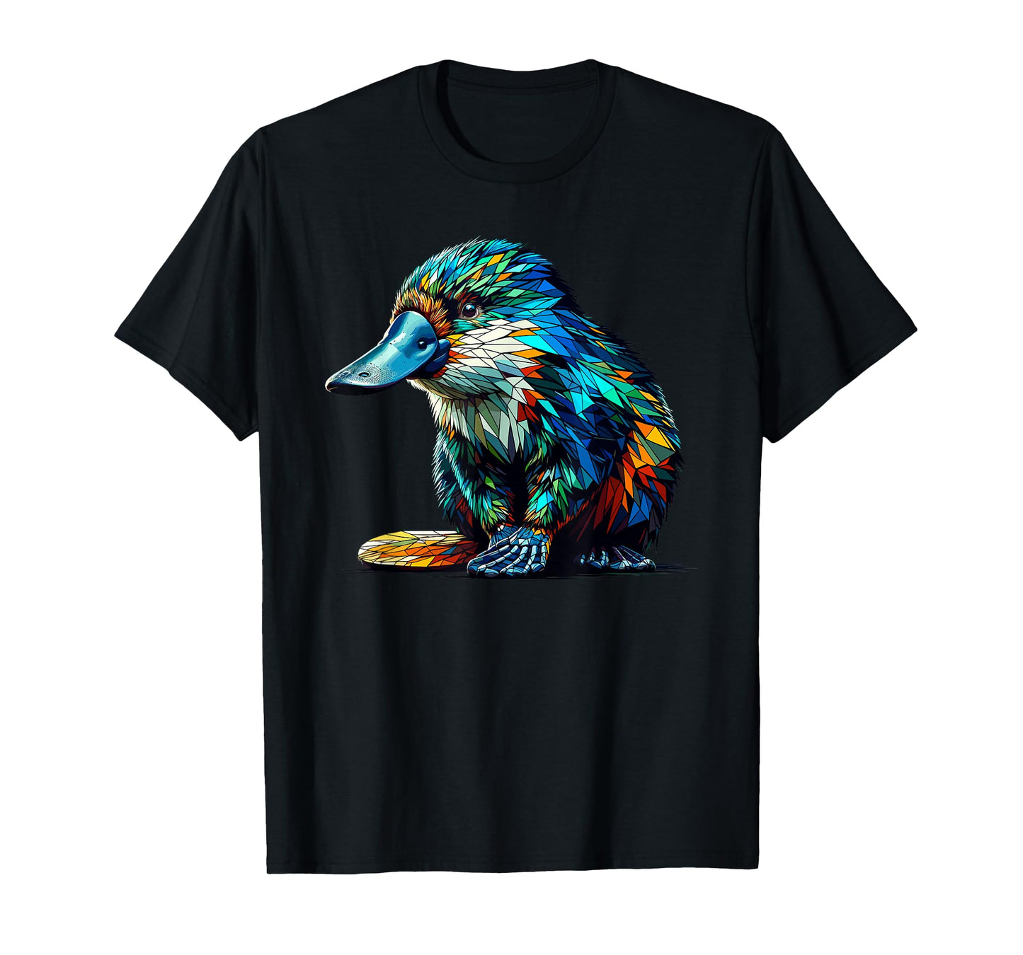 Polygon type Platypus Platypuses Duckbill T-Shirt
