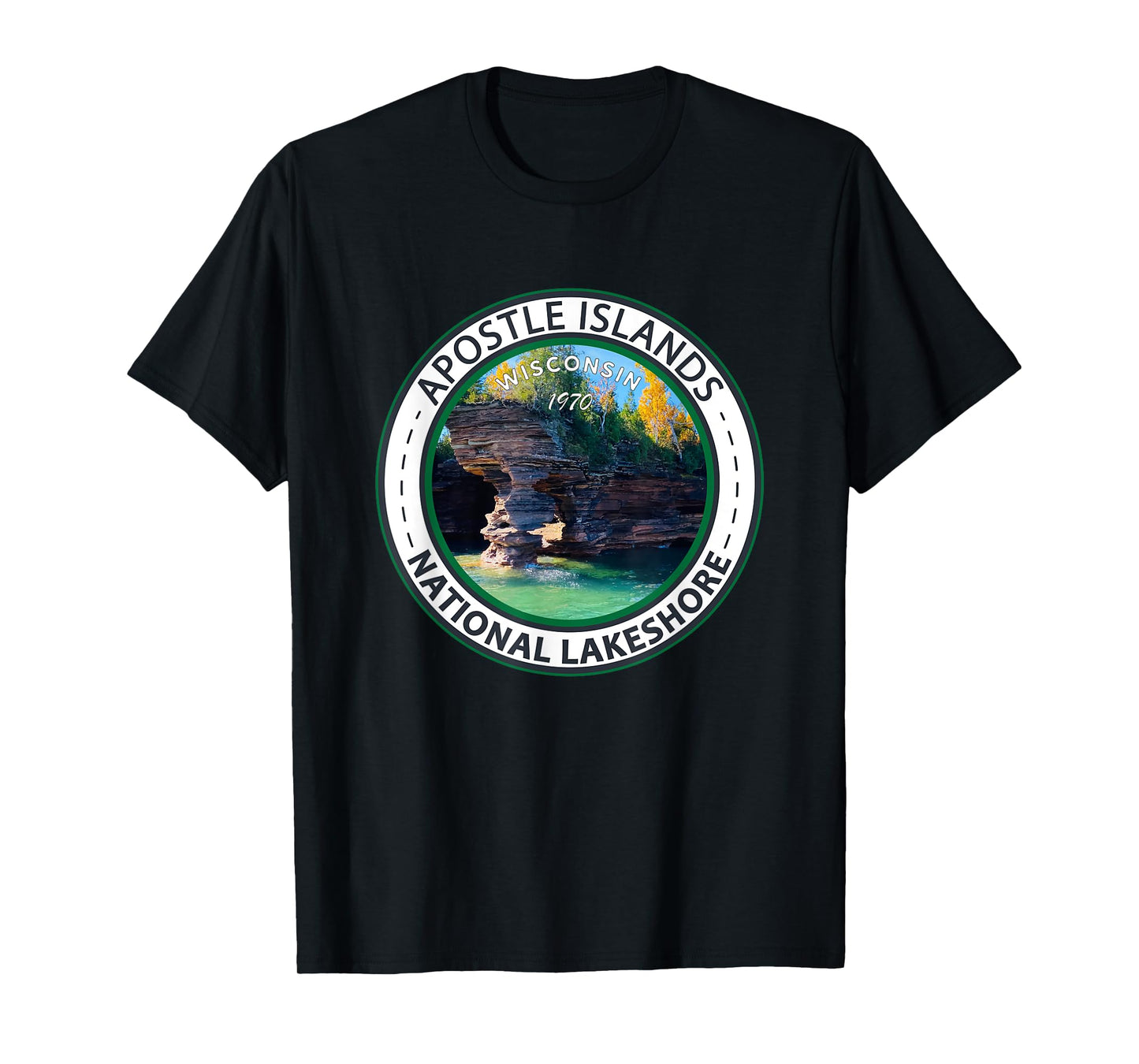 Apostle Islands National Lakeshore Wisconsin Vintage T-Shirt