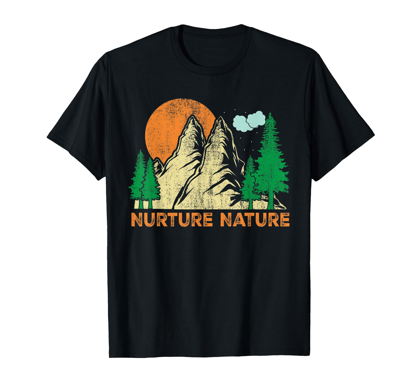 Nurture Nature Climate Change Earth Day T-Shirt