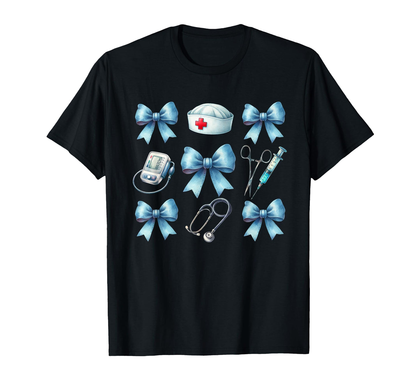 Nurse With Bow T-Shirt
