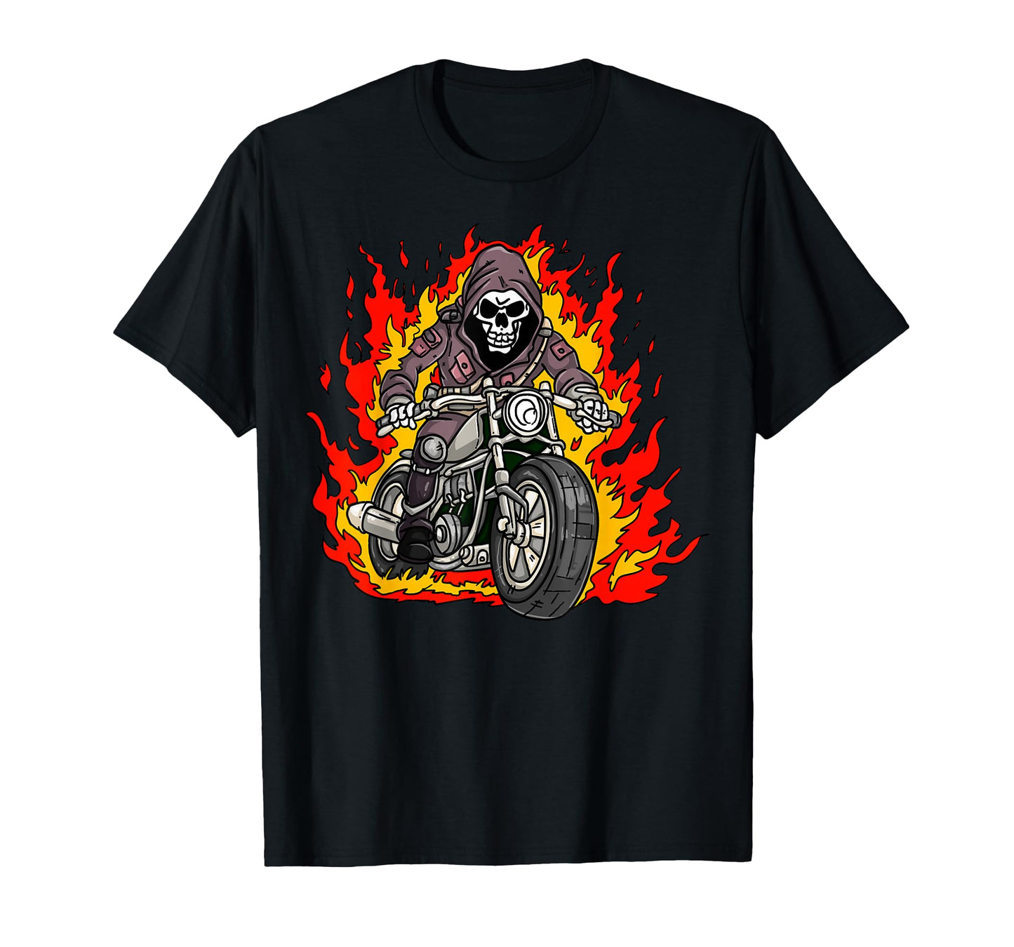 Skeleton Motorcycle T-Shirt