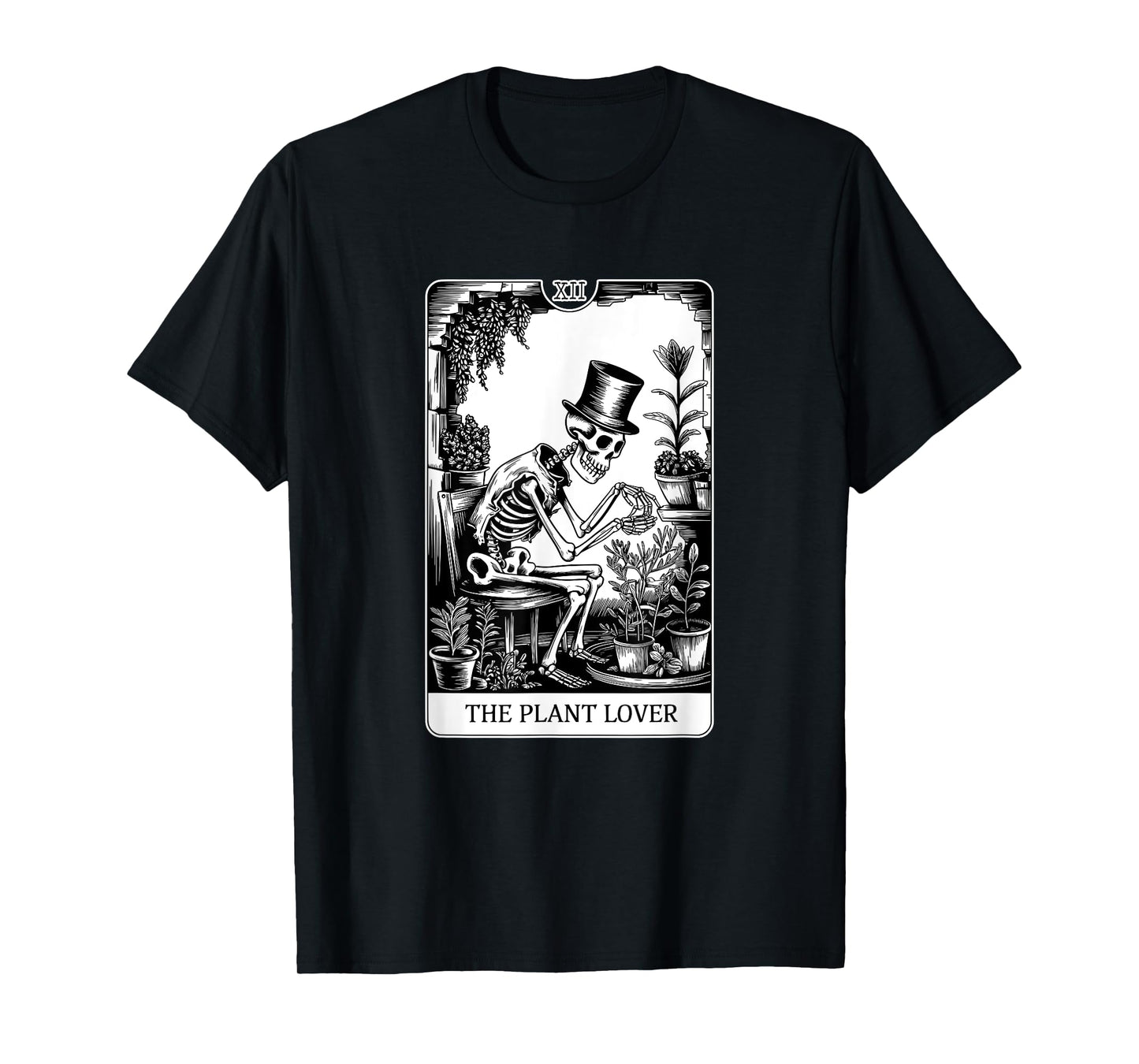 The Plant Lover Tarot Card, Houseplants T-Shirt