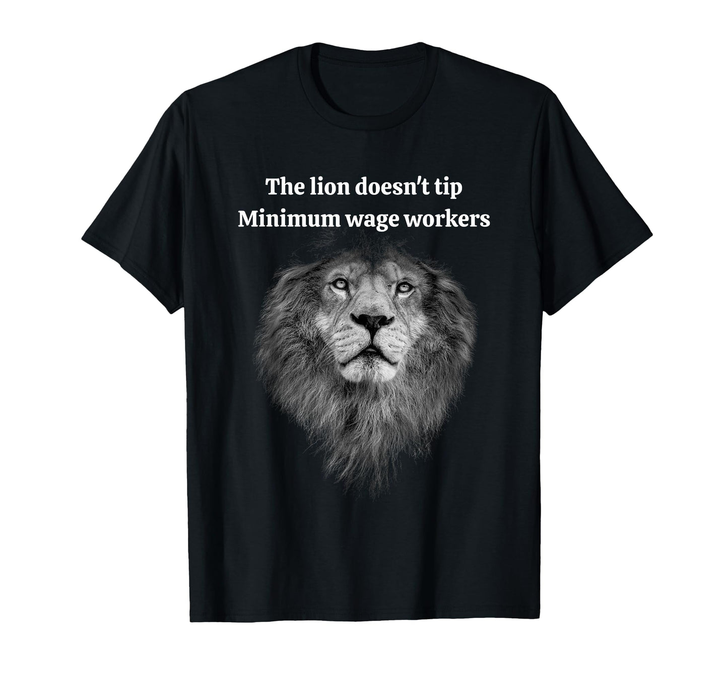 Funny Lion Meme brainrot gen z Humour gen Alpha Memes T-Shirt
