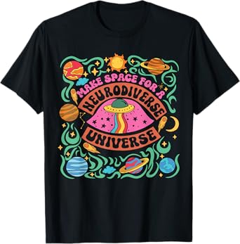 Neurodiverse Universe IEP Special Ed Paraprofessional Para T-Shirt