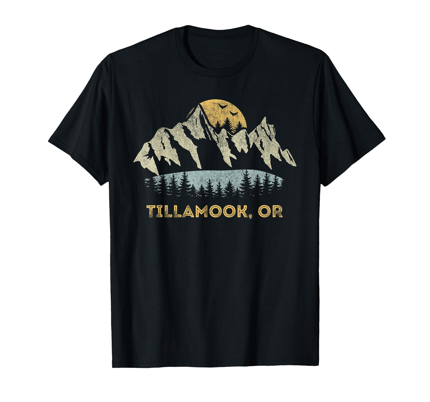Tillamook Oregon Mountain Sunset Sunrise OR T-Shirt