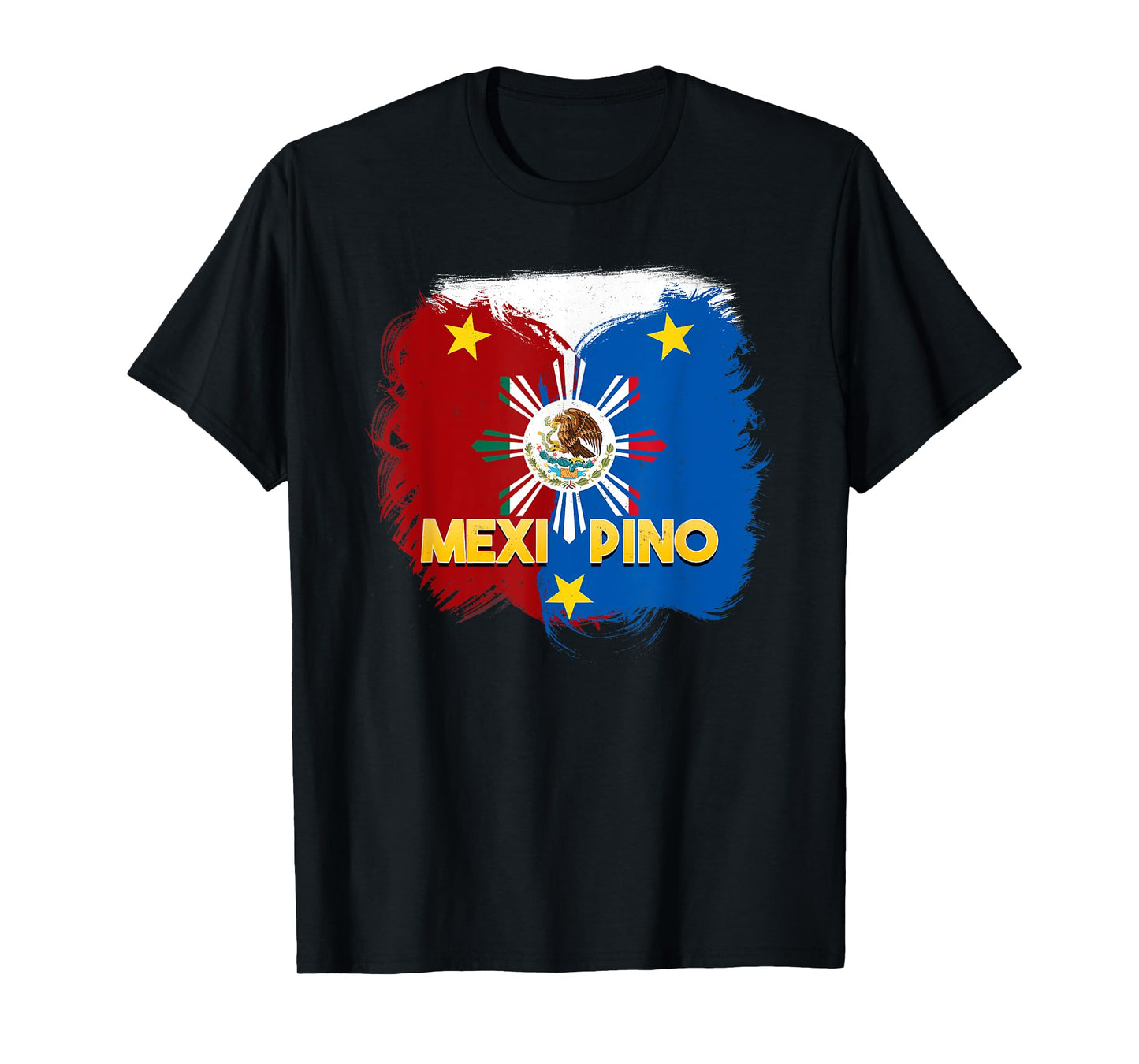 Philippines Mexico Filipino Mexican Mexipino Flag Day T-Shirt