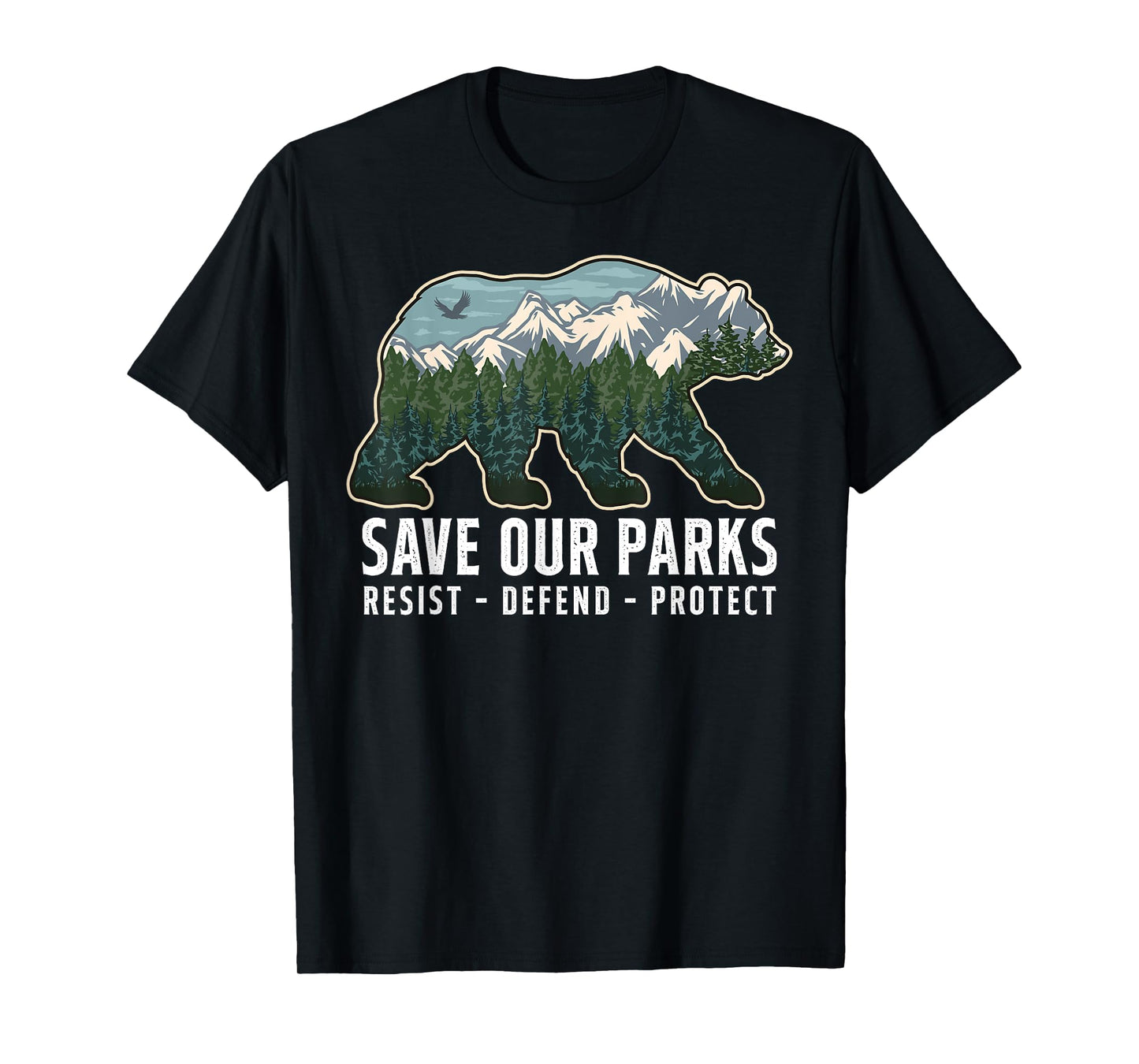 Save Our Parks Resist National Park Protect ALT US Parks T-Shirt