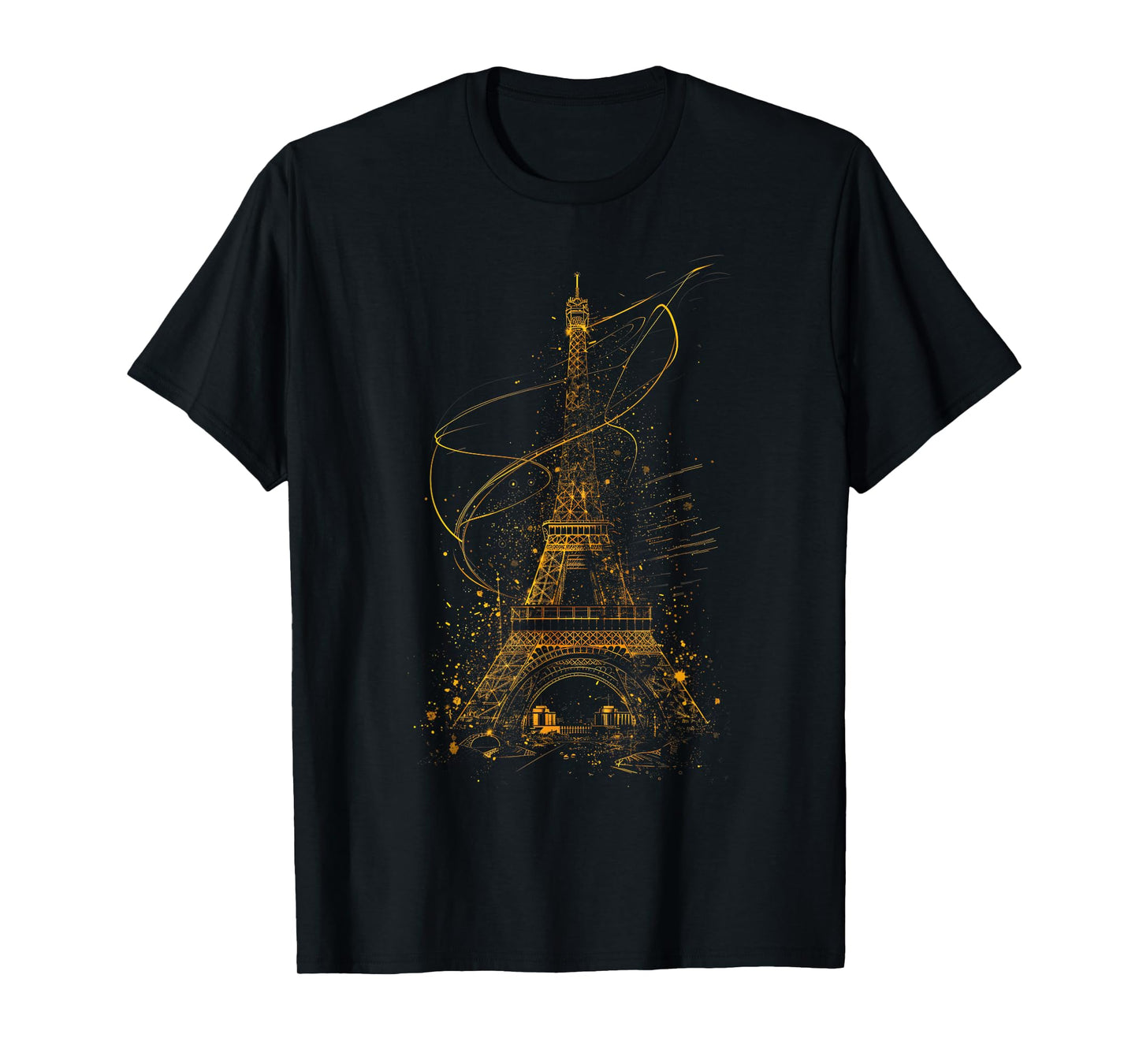 Eiffel Tower Paris France Souvenir Architecture Landmark T-Shirt