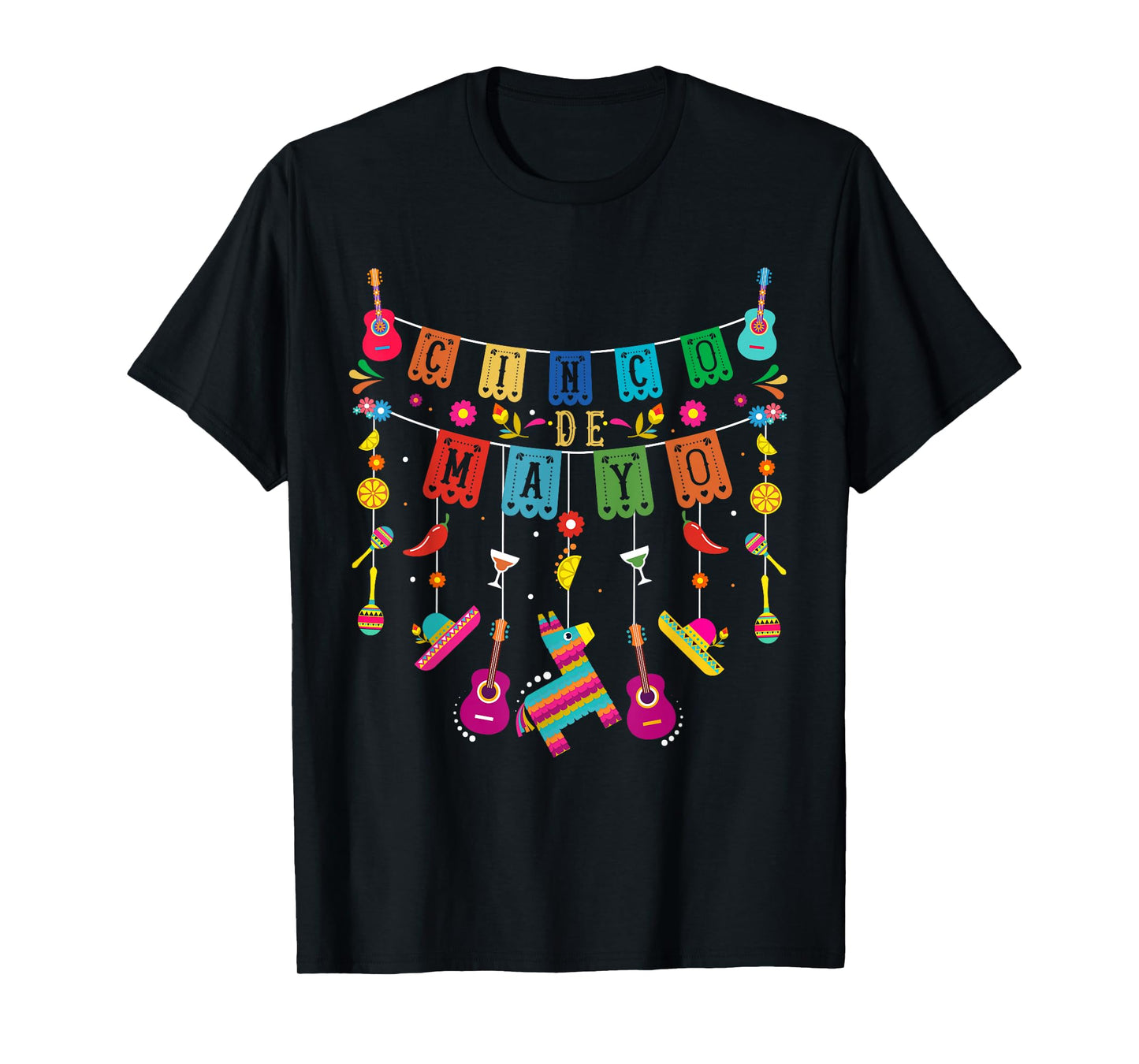 Cinco De Mayo Funny Mexican Fiesta 5 De Mayo T-Shirt