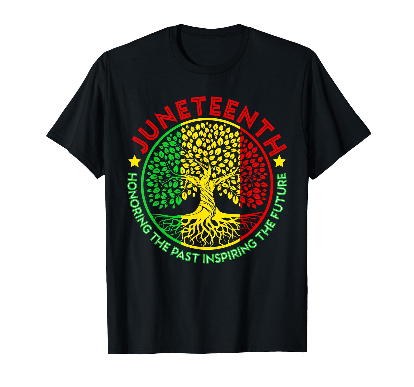 Honoring The Past Inspiring The Future Juneteenth Teacher T-Shirt