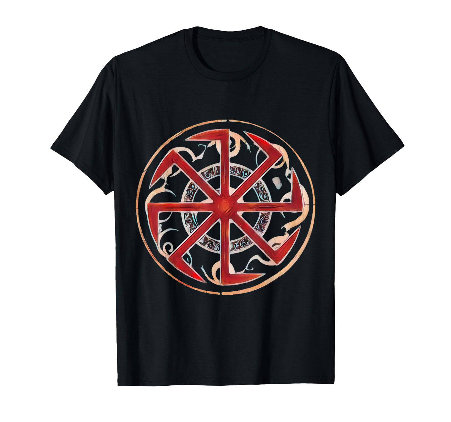 Kolovrat Slavic Protective Rune T-Shirt