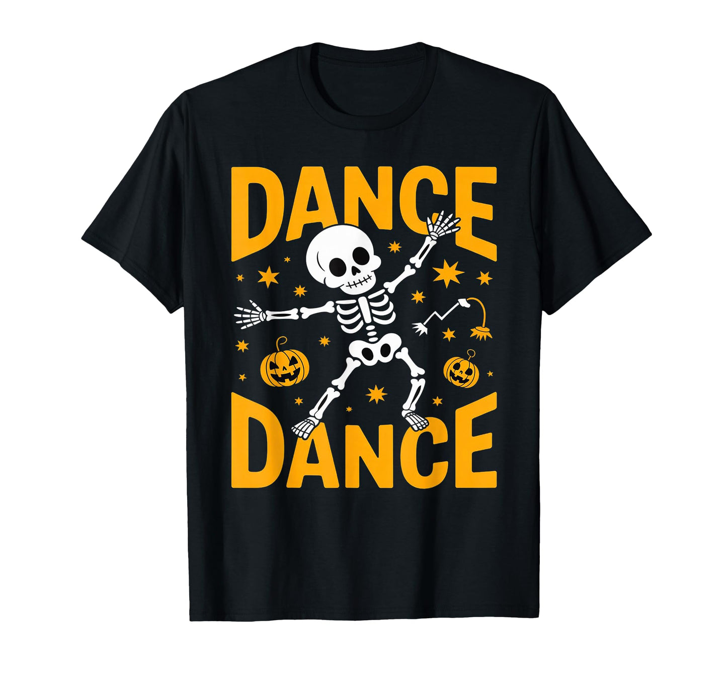 Funny Dance Lover Skeleton for Halloween Spooky T-Shirt