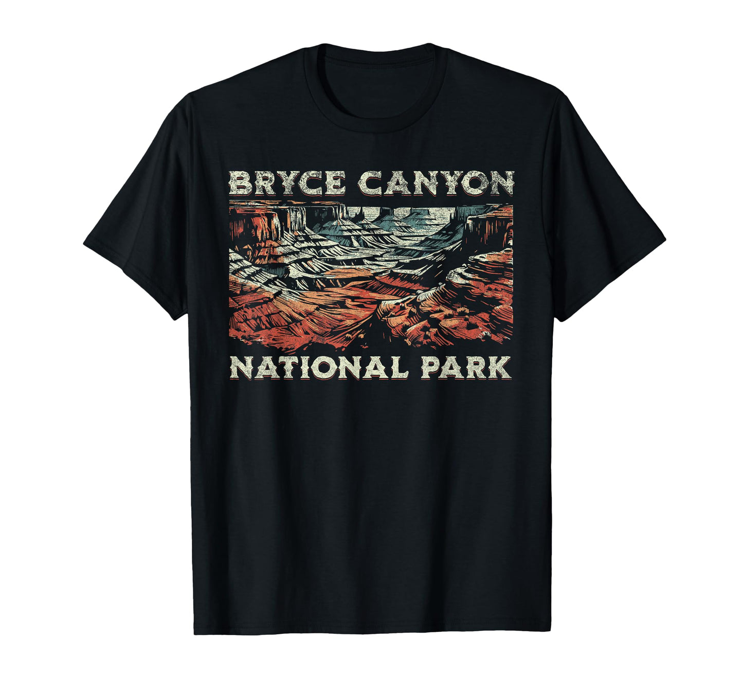 Bryce Canyon National Park T-Shirt, Small, Grey