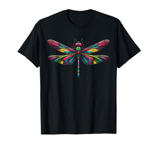Dragonfly Abstract Animal T-Shirt