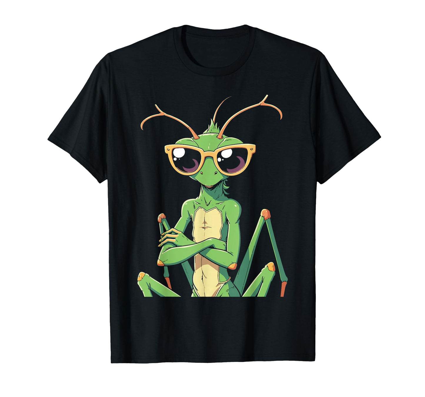 Praying Mantis For Kids Boys Girls Men Women Bug Insect T-Shirt