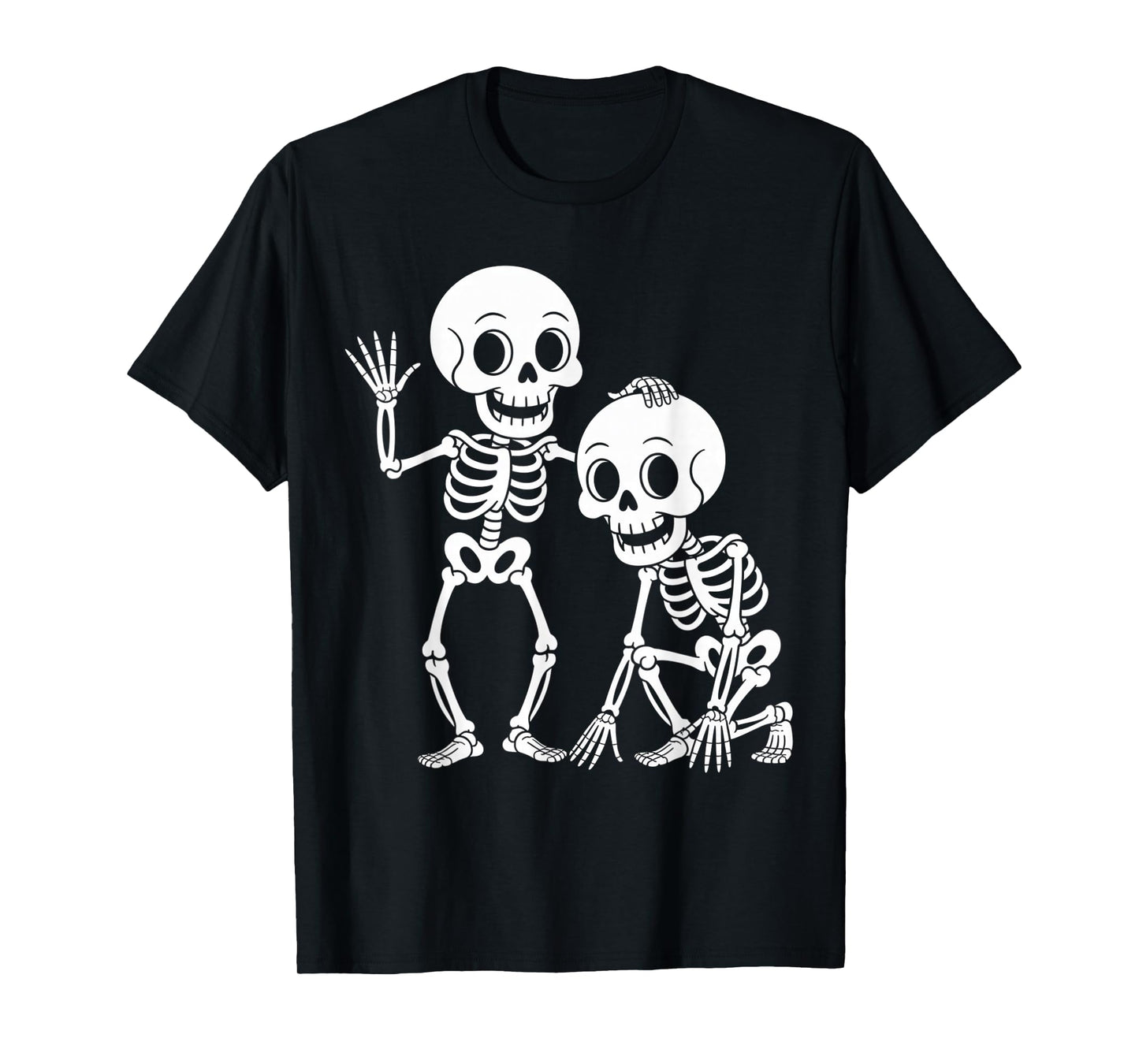 Halloween Party Skeletons Spooky Fun T-Shirt