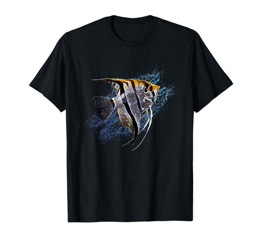 Angelfish Tropical Fish Keeper Cichlid - Fish Fan T-Shirt